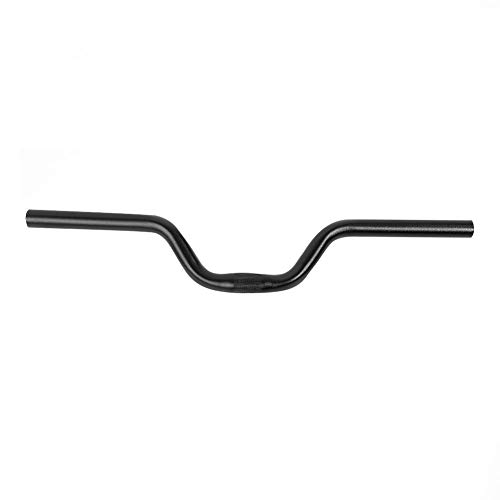 Fietsstuur, Riser Bar Fixed Gear Fiets Mountainbike Stuur Lichtgewicht Aluminium 25,4 mm (# 1-Zwart)