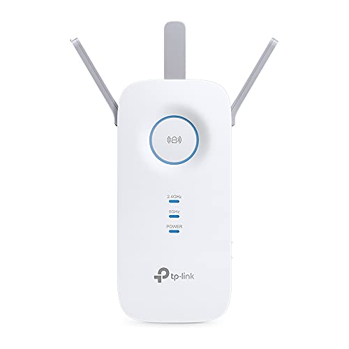 TP-Link AC1750 Wifi Versterker, 1 Gigabit-poort, 3 vaste antennes, Range Extender / AP-modus (RE450)