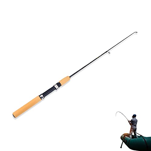 Hengel, mini-hengel, telescopisch, ijshengel, vishengel om op te vouwen, telescoopstang voor de winter, super kort