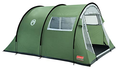Coleman Coastline 4/6/8 Deluxe, Tent, 4/6/8 Personen Tunneltent, Campingtent, Familietent, Waterdicht Ws 3.000 mm