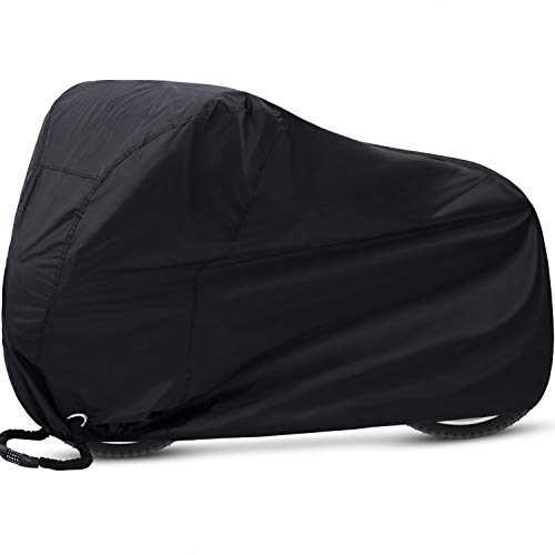 Ohuhu Bike Cover, Bike Covers voor buitenopslag, 210T Extra Heavy Duty Outdoor Waterproof Anti Dust Rain UV Protection Fiets Cover / Bike Storage voor Mountain Bike, Racefiets