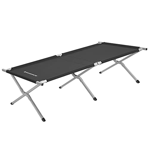 SONGMICS kampeerbed voor volwassenen, veldbed, max. belastbaarheid 260 kg, geschikt voor reizen, outdoor activiteiten,GCB21H