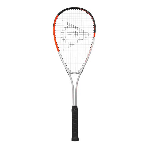 Dunlop Sports Hyper TI 4.0 Squash Racket, Rood/Zilver