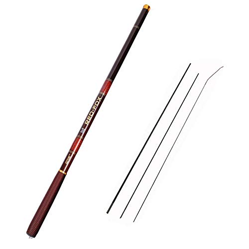 Goture Telescopische hengels koolstofvezel tenkara hengel ultra lichte karper visstok spinstang 10FT 12FT 15FT 18FT 21FT 24FT + Top 3 segmenten