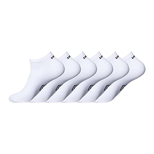 UMBRO Sportsokken voor heren, verpakking van 6 stuks, wit (lanc B - Bl), 39-42 EU