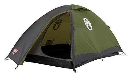 Coleman Darwin 2-persoons campingtent, 2-persoons campingtent, eenvoudig op te bouwen, 2-persoons tent voor tracking en tochten, waterdicht WS 3.000 mm