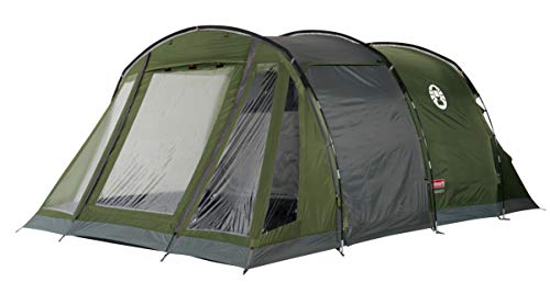 Coleman Galileo 4/5, 4/5 man tent, 4/5 personen tunneltent, campingtent, familietent met voortent, waterdicht WS 3.000 mm