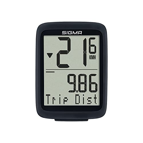 SIGMA SPORT BC 8.0 WR | bekabelde fietscomputer met talrijke functies | hoogwaardige fietscomputer | gemakkelijk te bedienen met grote knoppen en een overzichtelijke weergave