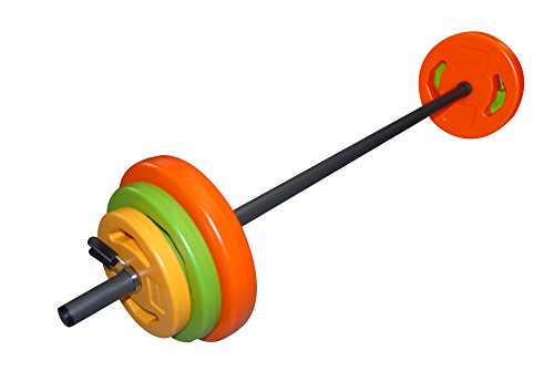 Tunturi Halterset - Gewichten - Halterstang - Aerobic Pump Set - 20kg
