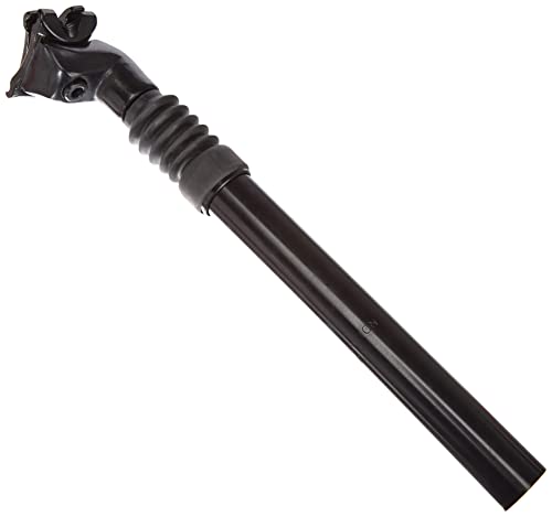 FISCHER Zadelpen patent met vering Diameter: 27,2 mm, aluminium, zwart