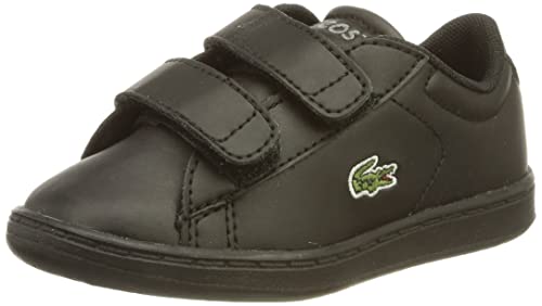 Lacoste 41sui003 unisex kindersneakers, zwart, 24.5 EU