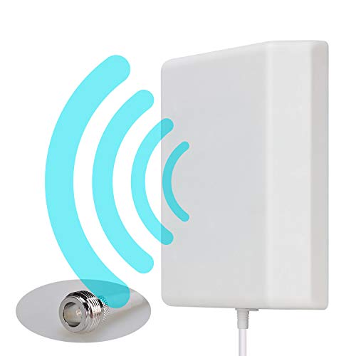 Lysignal Outdoor / Indoor WandMount Directional Panel Antenna 698 tot 2700MHz 9dBi voor Mobile Signal Booster