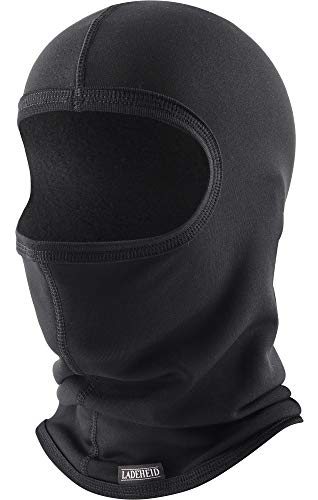 Ladeheid Heren Dames thermoactief Balaclava LA-146 (Zwart, XS/S)