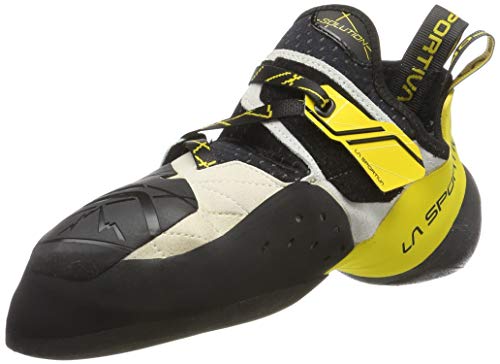 La Sportiva Solution Klimschoenen, wit/geel, uniseks, kinderen, Wit Geel, 44.5 EU