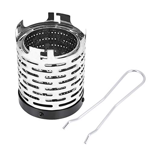 Camping Mini Heater Draagbare Rvs Outdoor Opvouwbare Metalen Verwarming Gasfornuis Cover Camping Wandelen Accessoire