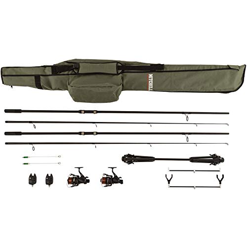 Mitchell GT Pro hengels en wielen carp complete set
