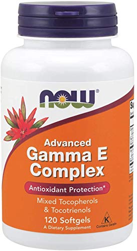 Now Foods Advanced Gamma E Complex antioxidant hoge dosis, 120 zachte capsules