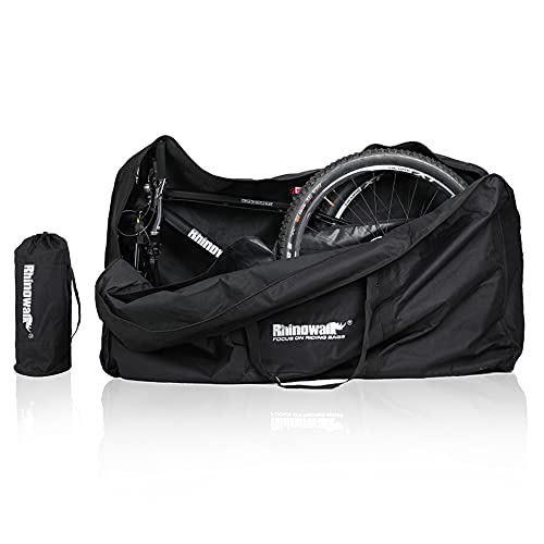 Uborse fiets transporttas, waterdichte draagtas, opvouwbaar, voor 26 inch vouw/inklapbare fietsen, 700C racefietsen en mountainbikes, reistas, fietsbeschermhoes met opbergtas