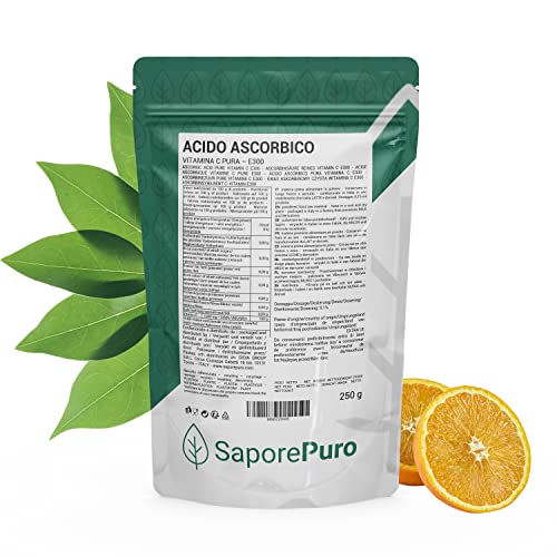 Ascorbinezuur poeder 250 g, Ascorbic acid, Vitamine C