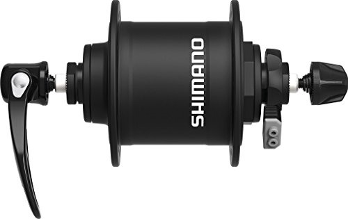 SHIMANO QR-type 36 naafdynamo, zwart, eenheidsmaat
