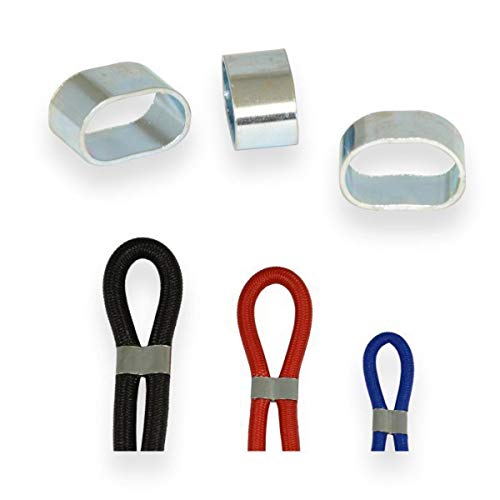 10 stuks kubusklemmen voor expandertouw 10 mm zeiltouw touw kabelklem verzinkt