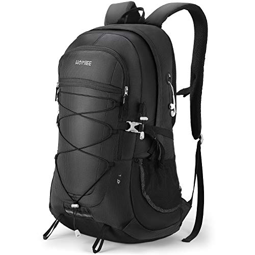 HOMIEE Wandelrugzak 45L, Arbeidsbesparende Ademende Lichtgewicht Wandelrugzak, Multifunctioneel Hangsysteem Trekkingrugzak Outdoor Skiën Bergbeklimmen Klimmen Camping Rugzak