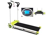 MAXOfit® loopband Greenline MF 7 sportuitrusting | tot 12 km/u | ruimtebesparend opvouwen | met stille elektromotor | digitaal display | voor thuis