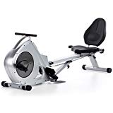 Skandika Aquarius 3-in-1 roeitrainer ligfiets hometrainer | Inklapbaar met multifunctionele computer | SF-1040