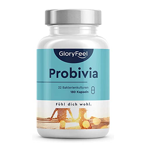 Probiotica Cultuur Complex - 200 Capsules Resistent Tegen Maagsap - 22 Bacteriële Stammen met Lactobacillus, Bifidobacterium, Pediococcus + Inuline - getest in een laboratorium in Duitsland