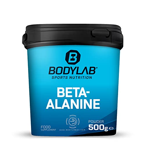 Bodylab24 Beta-Alanine Poeder 500g, 100% zuiver beta-alanine poeder, zonder verdere toevoegingen, hoogwaardige sportvoeding voor prestatieverbetering