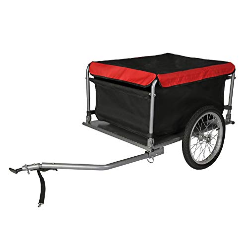 Fietskar met ⌀40 cm Wielen en opvouwbare dissel voor maximaal 65 kg vracht