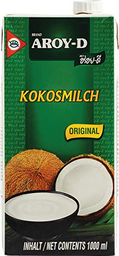 Aroy-d - Kokosmelk Ideaal om aan uw recepten toe te voegen - 1000 ml