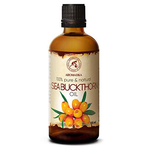 Duindoornolie (Sea Buckthorn) 100 ml, 100% puur natuurlijke basisolie - dragerolie - rijk aan mineralen & vitamines voor intensieve huidverzorging - massage - wellness - maken van eigen cosmetica - ontspanning - beauty - anti-rimpels - anti-aging