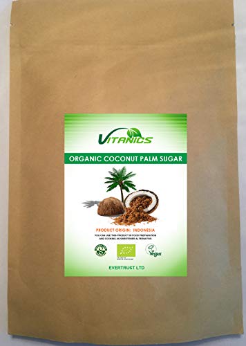 Biologische Kokospalmsuiker ( Coconut Palm Sugar ) (200g)