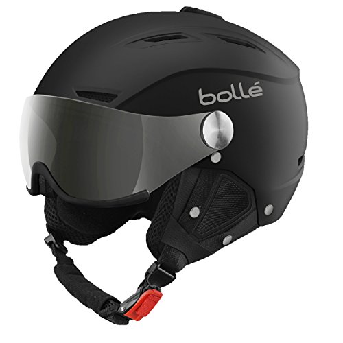 Bollé Skihelm Backline Visor Soft With 1 Gun und Lemon, zwart, 59-61 cm, 31156