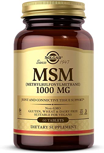 Methylsulfonylmethaan (MSM) Solgar 1000 mg (60 tabletten)