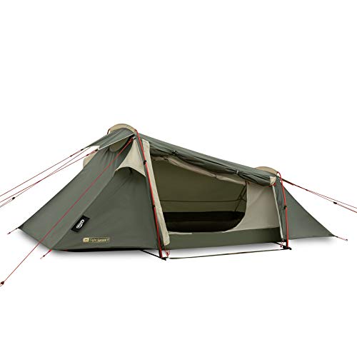 Qeedo Light Spruce S trekking tent, ultralicht (1,9 kg), tunneltent (1 persoon), windbestendig