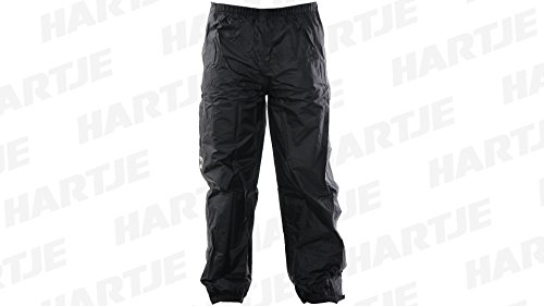 Hock Regenkleding Rain Pants-Zipp regenbroek, 12202, zwart, 175 cm