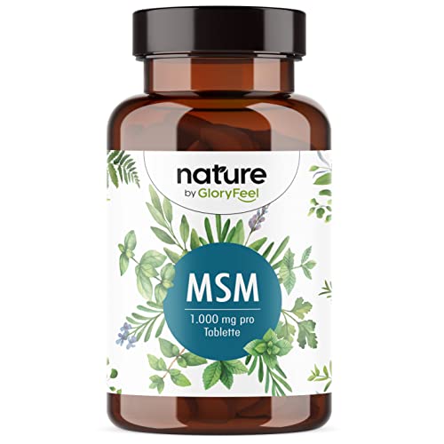 MSM 2000mg met Vitamine C - 365 veganistische tabletten - compacter MSM-poeder dan capsules - voor gewrichten* - Laboratorium getest zonder in Duitsland geproduceerde additieven