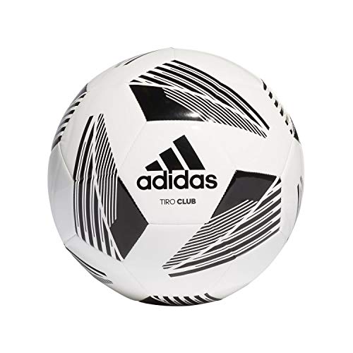 adidas FS0367 Tiro Club Voetbal voor volwassenen, wit/zwart, 4