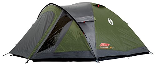 Coleman Darwin 4+ tent, 4 personen, 4-persoons tent, iglotent, festivaltent, lichte koepeltent met voortent, waterdicht WS 3.000 mm