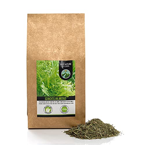 Paardenstaart thee (250g), paardenstaart kruid gesneden, zacht gedroogd, veld paardenstaart 100% puur en natuurlijk voor de bereiding van thee, kruidenthee