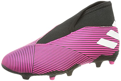 adidas Nemeziz 19.3 Ll Fg J Voetbalschoenen voor jongens, Shopnk Ftwwht Cblack, 28 EU