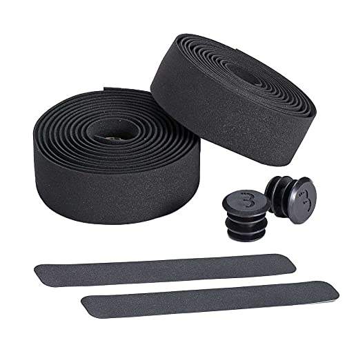 BBB Cycling Raceribbon, BHT-01, mountainbike, stuurband, zwart, 200 x 3 cm