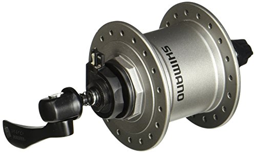 SHIMANO 2091609600 naafdynamo, zilver, 10 x 6 x 4 cm