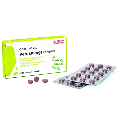 Verdauungs-tabletten voor spijsverteringssupplementen Natuurlijk alternatief voor spijsverteringsenzymen tegen een opgeblazen gevoel, indigestie, krampen en obstipatie | 100% natuurlijke ingrediënten Indigestion Relief-tabletten