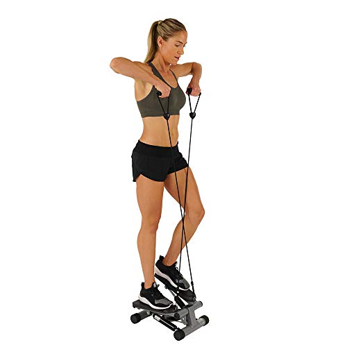Sunny Health and Fitness Unisex's NO. 012-S Mini Stepper, Grijs, One Size