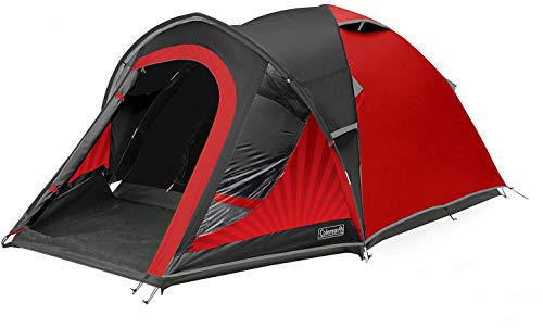 Coleman Tent Blackout, rood-grijs, 2 personen, 2000032321, 330x200x130 cm