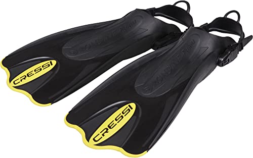 Cressi Palau Saf - Aanpasbare korte vinnen voor Unisex Volwassen Zwemmen en Snorkelen