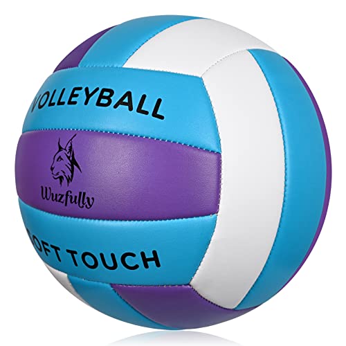 Volleyballen Soft Touch Indoor Outdoor Beachvolleyballen voor binnen en buiten, maat 5